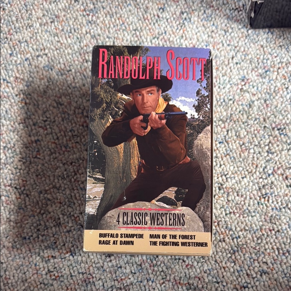 Randolph Scott 4 Classic Westerns DVD Set